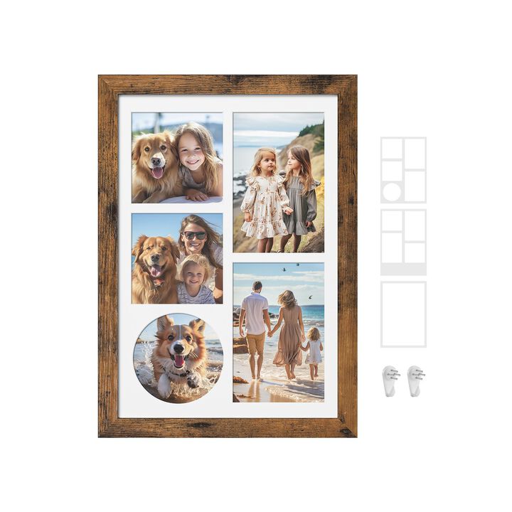A4 Picture Frame Collage: Stylish Multi-Photo Display for Personalized Décor