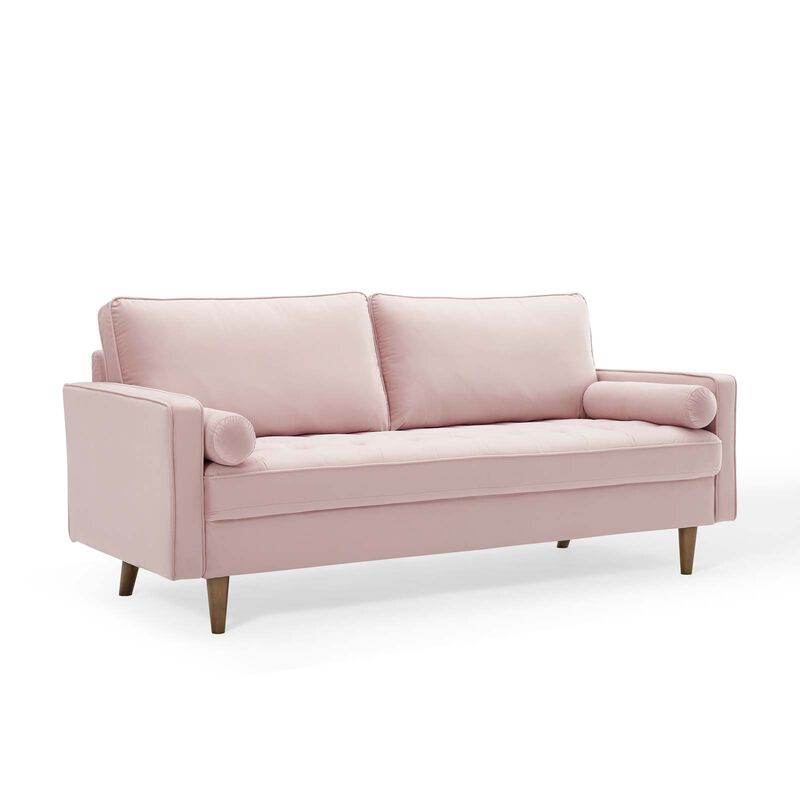 Valour Performance Velvet Sofa image number 2