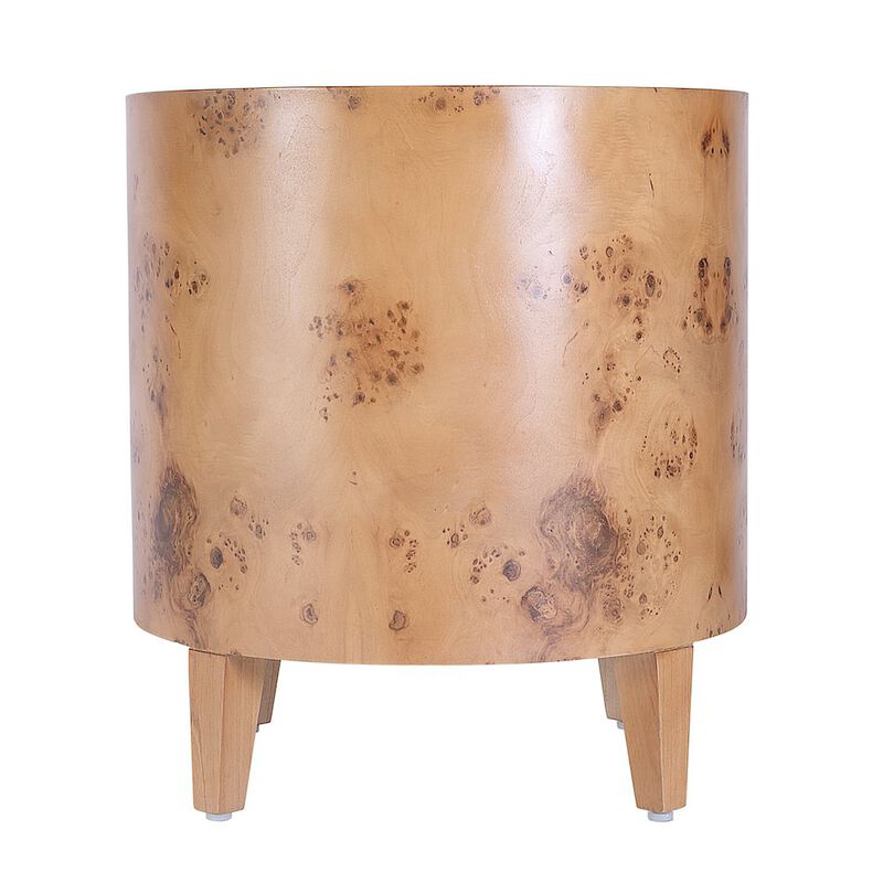 Butler Specialty Billie Burl End Table, Brown