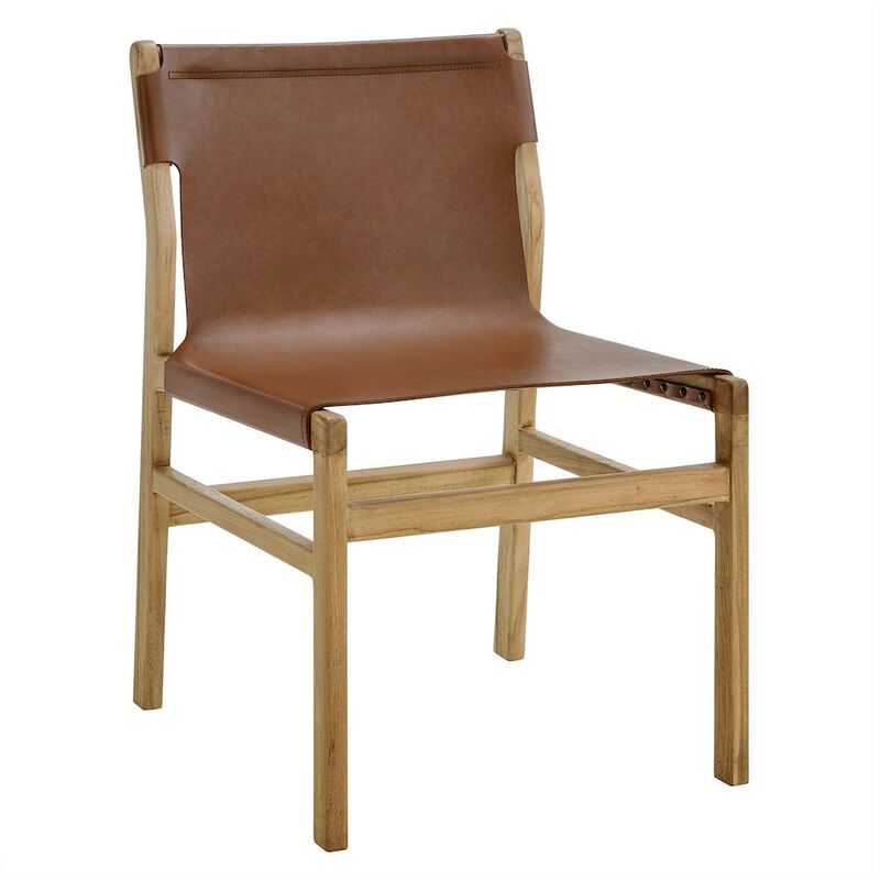 Sonora Leather Dining Side Chair image number 0