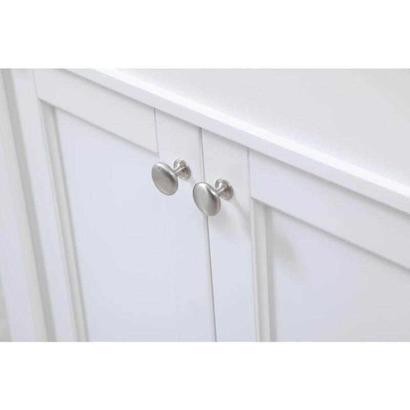 Elegant Kitchen and Bath 36 inch Single bathroom vanity in white