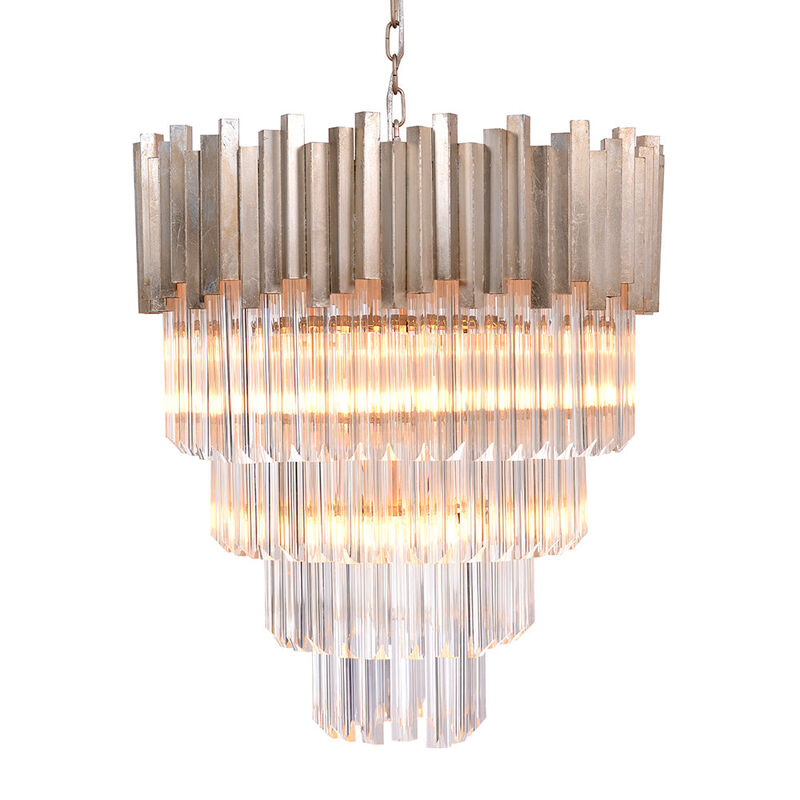 5-Tier Crystal Chandelier image number 0