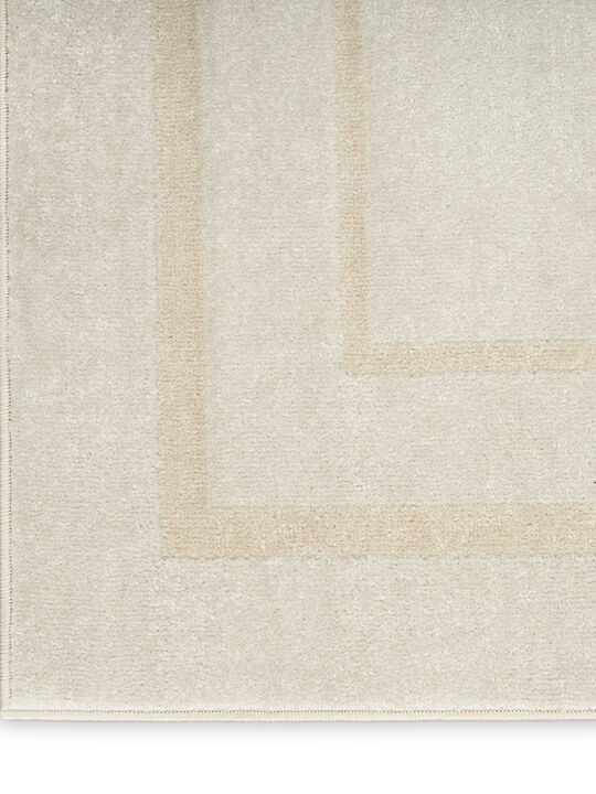 Nourison Essentials NRE02 Ivory/Gold 10' x 14' Rug