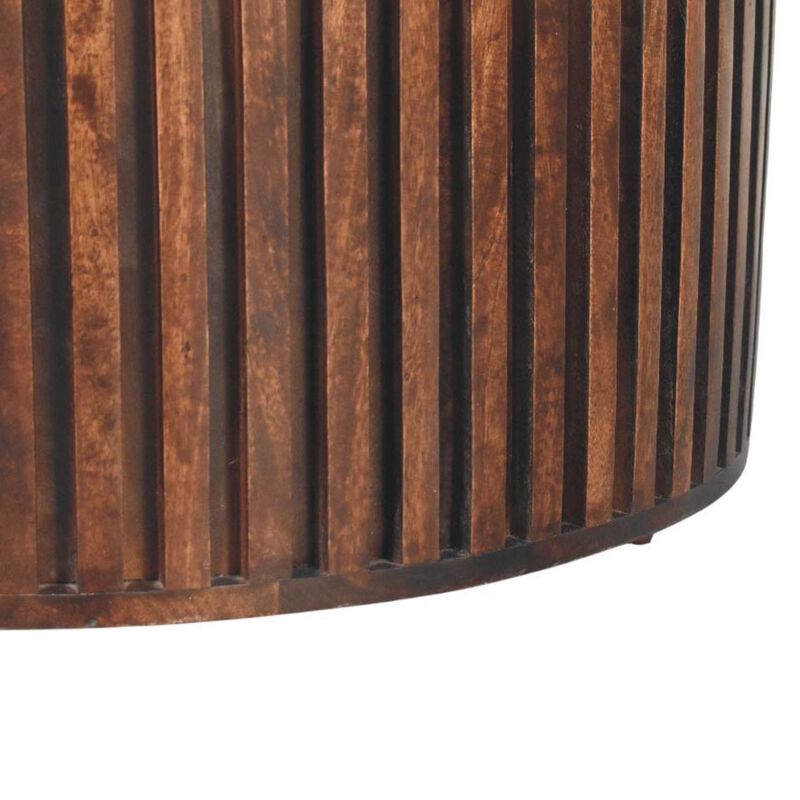 Artisan Furniture Solid Wood Orion Slatted Coffee Table