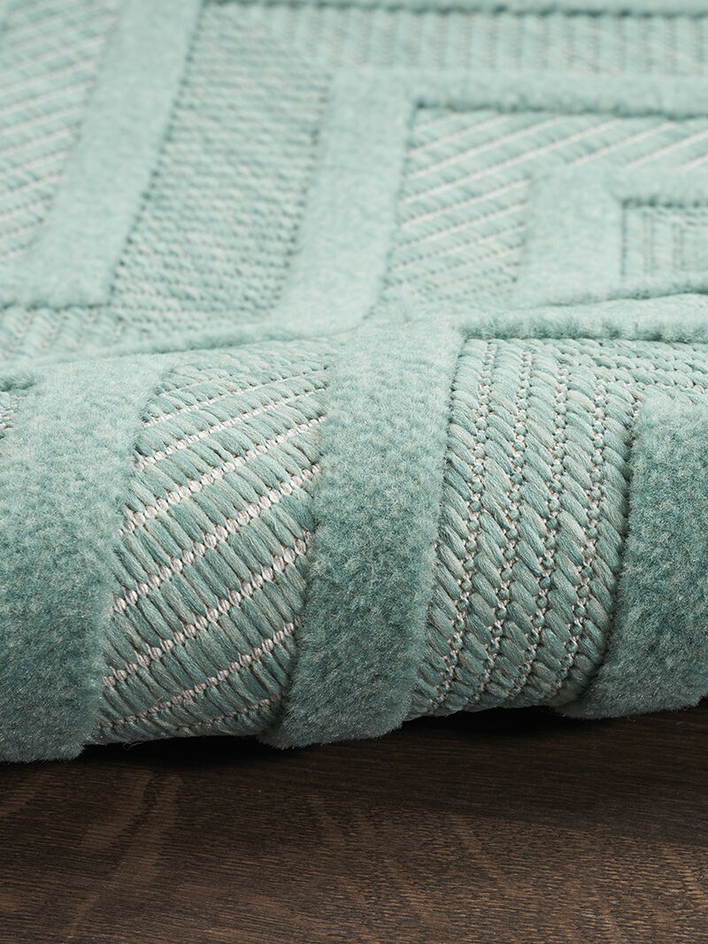 Versatile NRV01 Aqua/Teal 6' x 9' Rug