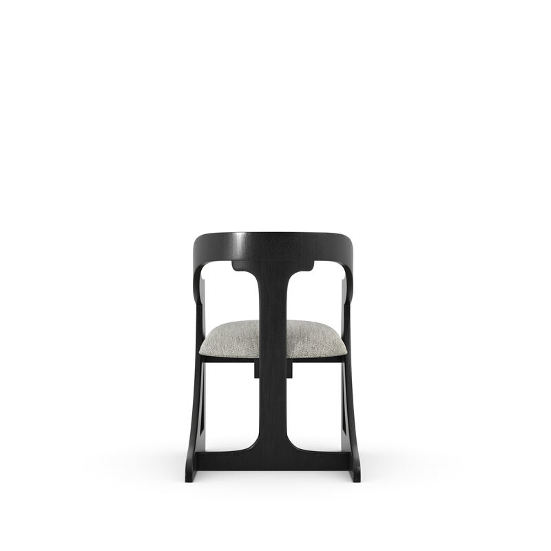 Crescent Barrel Chair