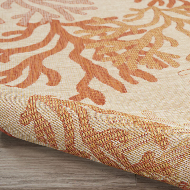 HomeRoots Nautical Indoor Outdoor Area Rug image number 3
