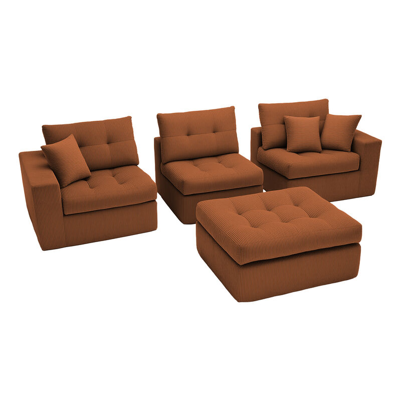 Zutdab L-Shaped Sectional Couch image number 4