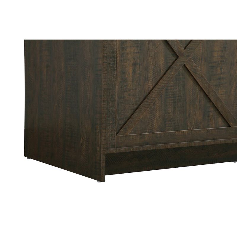 Elegant Kitchen and Bath Austin 72 Inch Double Bathroom Vanity In Expresso