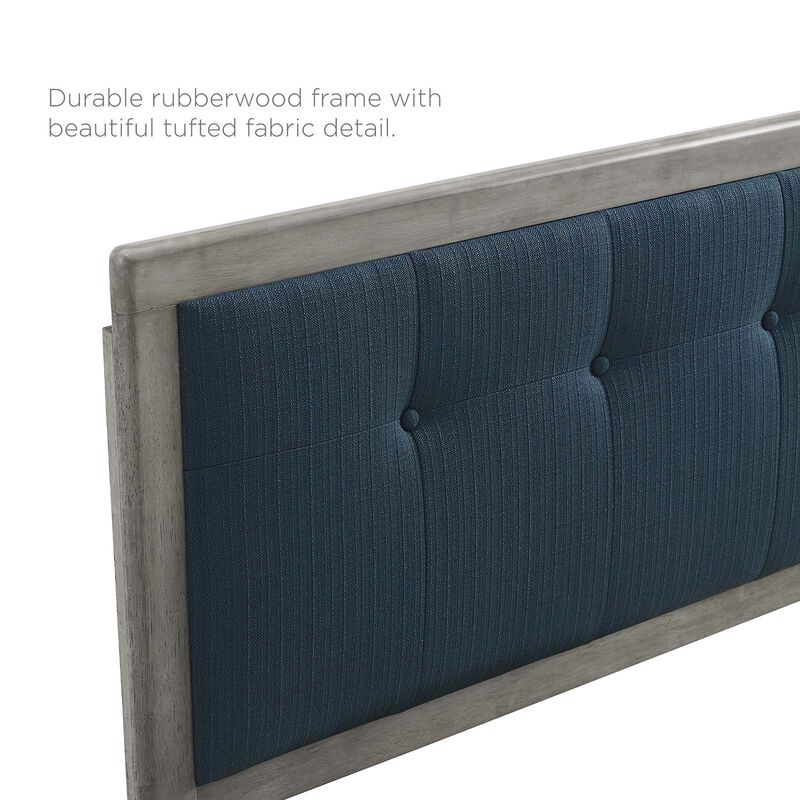 Modway - Draper Tufted King Fabric and Wood Headboard image number 4