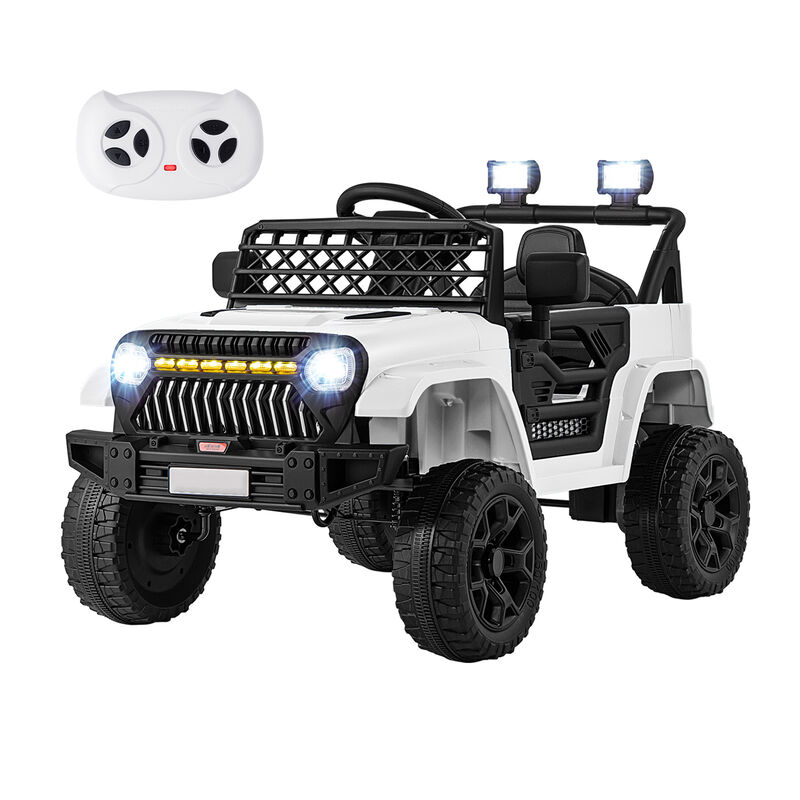 Kids 12V Ride On Truck Car with Music Player and Remote Control image number 3
