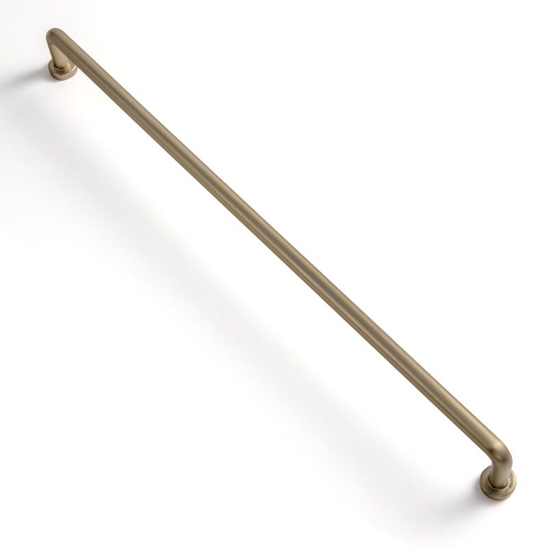 Goo-Ki 6 Pack 12 5/8"" Center to Center Champagne Bronze Modern Cabinet Pulls Solid Contemporary Home Improvement Hardware Drawe