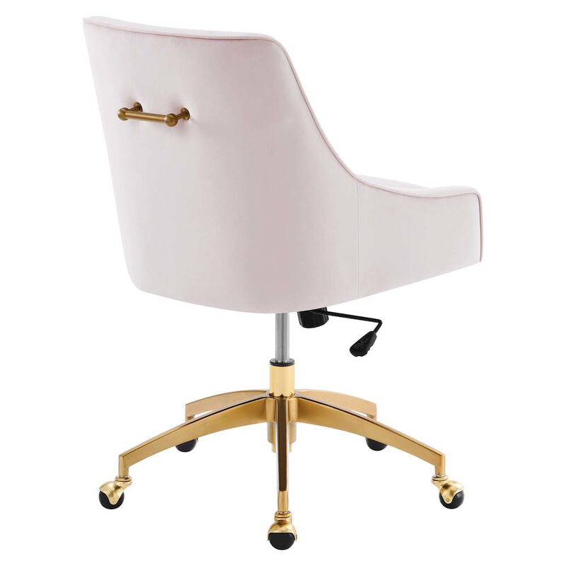 Discern Performance Velvet Office Chair image number 3