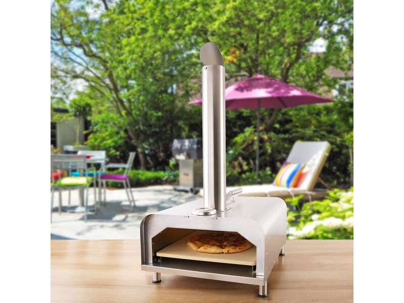 Fremont  Wood Fired Pizza Oven (Outdoor) Natural or Flavored Pellet Fuel