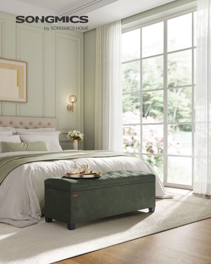 Mini Footstool Ottoman with Legs &ndash; Padded Small Footrest for Comfort and Style in Any Room