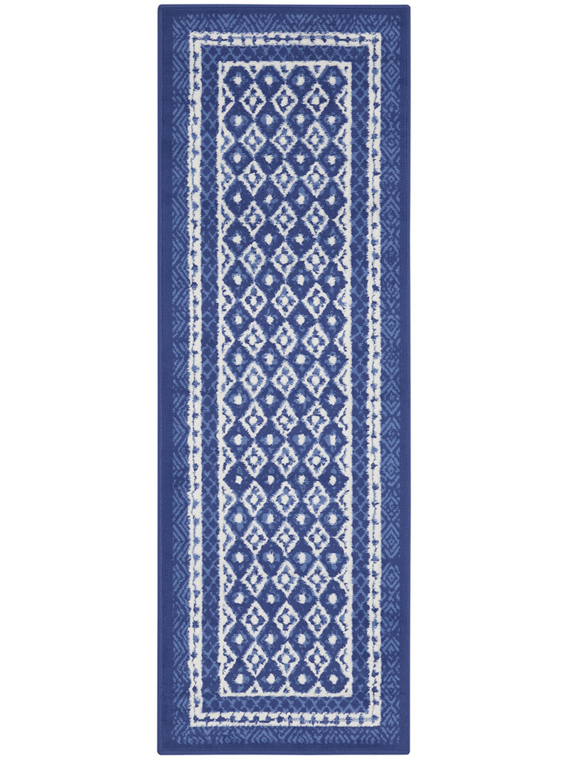 Whimsicle WHS13 Navy 2' x 8' Rug