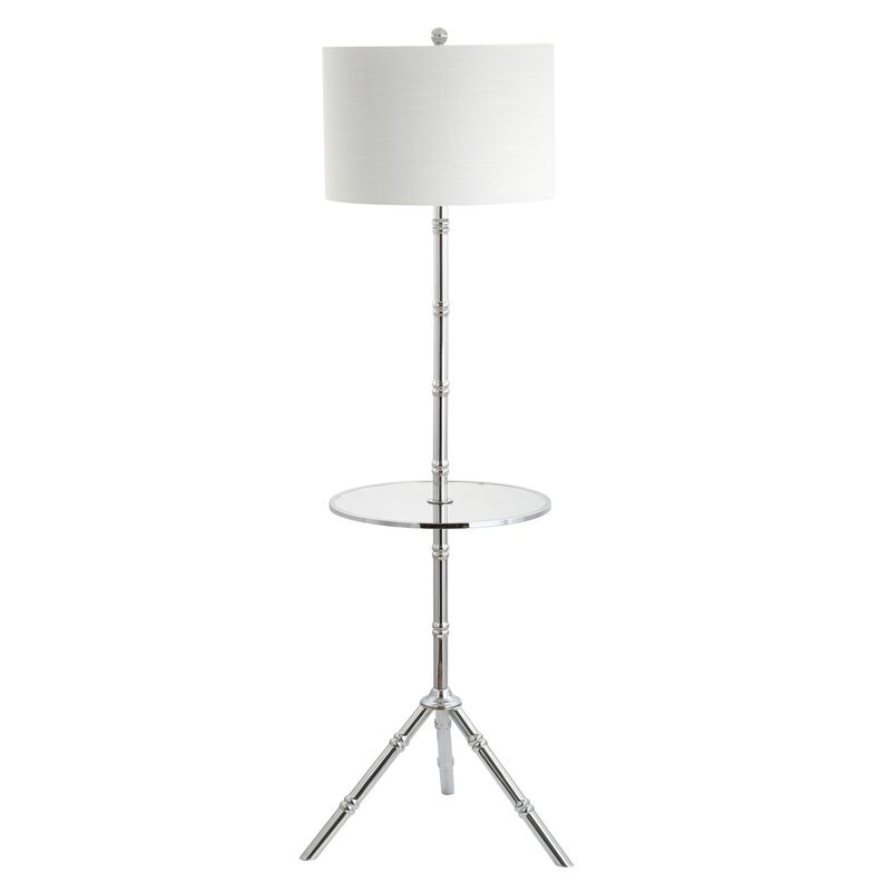 Hall Metal LED End Table Floor Lamp