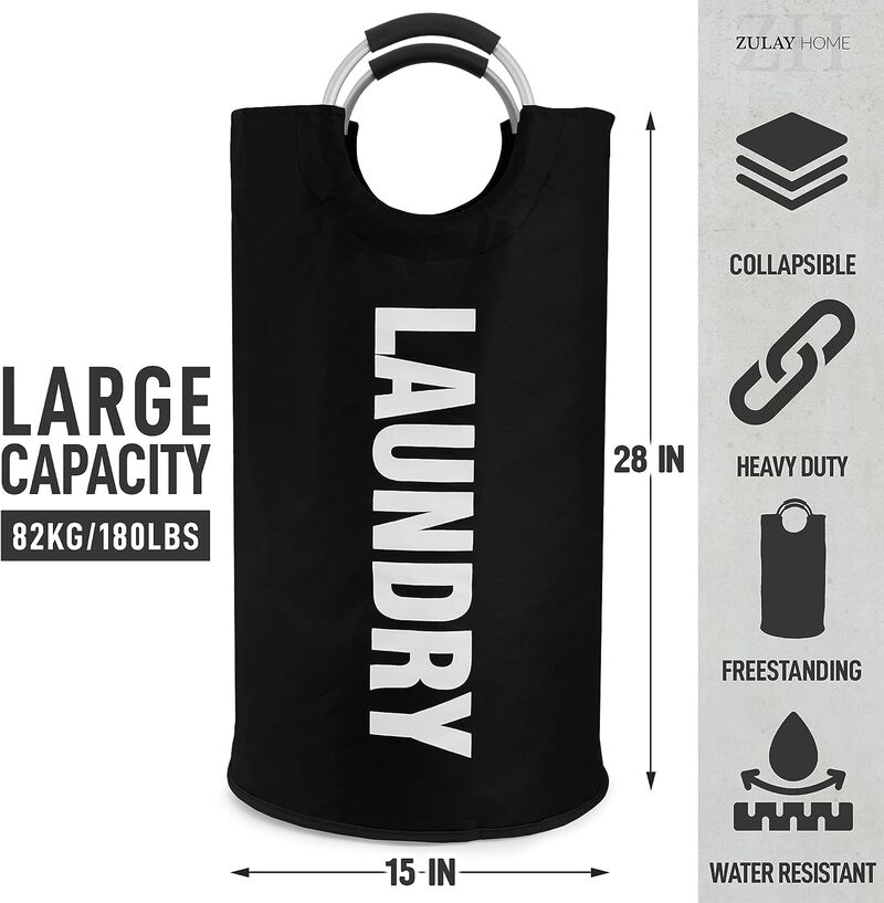 Non-Slip Padded Laundry Bag With Handles
