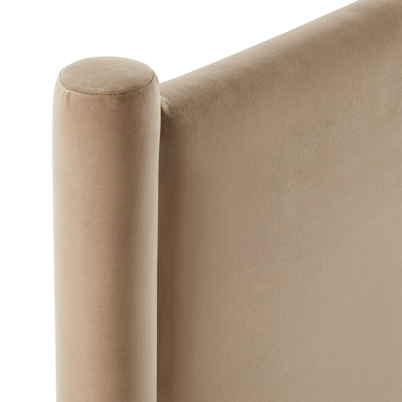 Rael Performance Velvet Queen Headboard image number 6