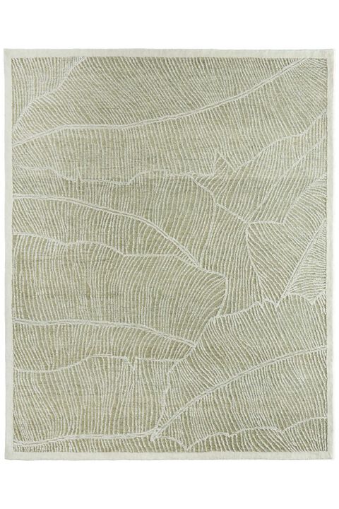 Winston 8B02F Green/Ivory 9' x 12' Rug