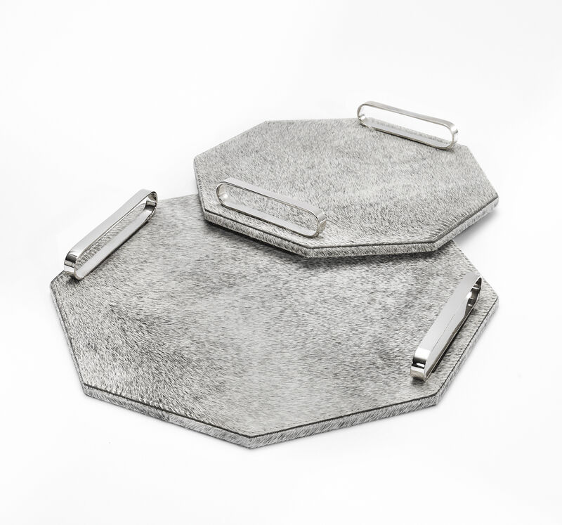Audrina Octagonal Trays - Hide