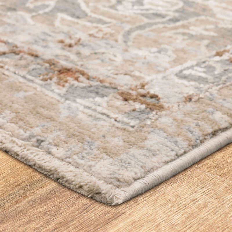 Solitude R1043 Beige/Cream 7'10" x 10' Rug