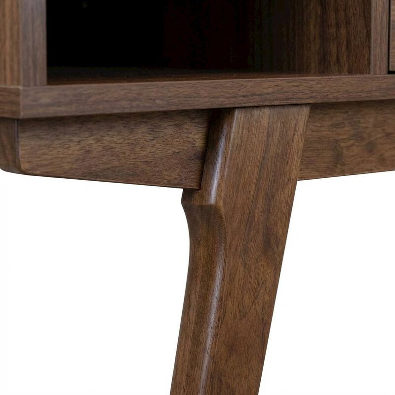 Starlight Canyon Home Mid Century Style Office Desk With One Drawer And Sturdy Legs image number 5