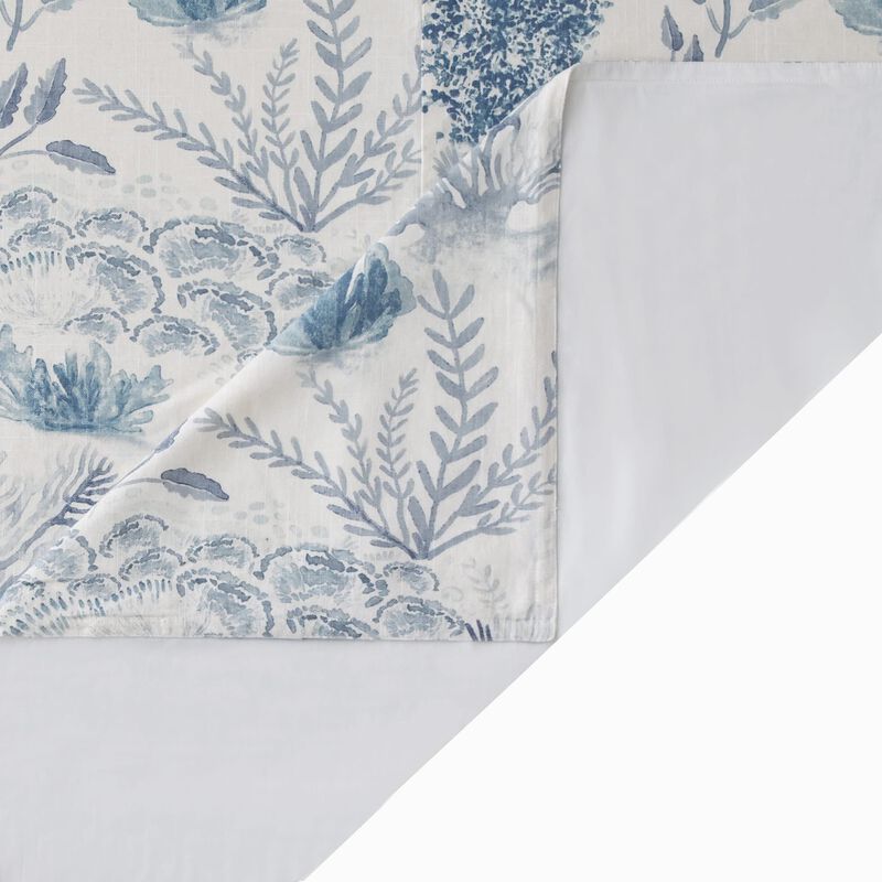 Oceania Blue Queen Duvet Cover Set image number 4