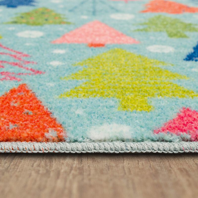 Prismatic Tree Scatter Bath and Kitchen Mat Collection image number 5