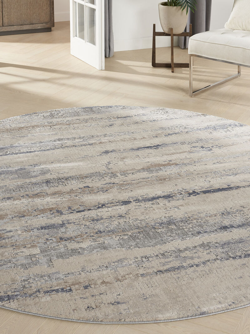 Rustic Textures RUS04 Beige/Gray 7'10" x 10'6" Rug image number 6