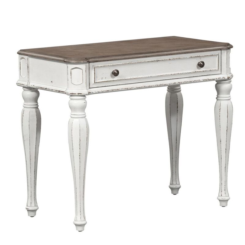 Liberty Furniture Magnolia Manor Vanity in Antique White image number 0