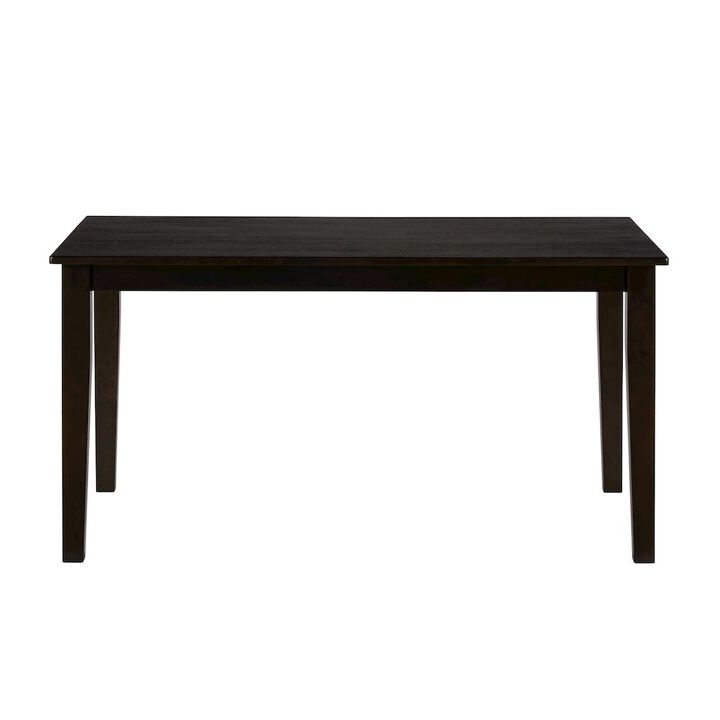 Jofran Simplicity Solid Wood Classic 60 Rectangle Dining Table
