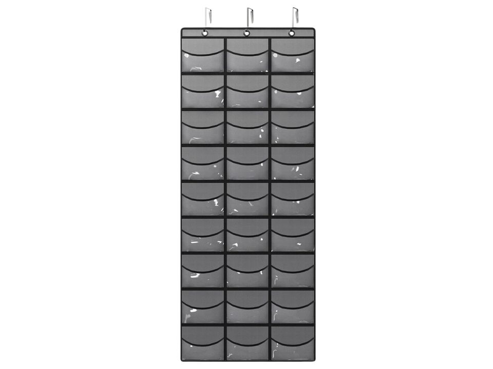 Over Door Shoe Organizer Closet Storage Clear Hat Baseball