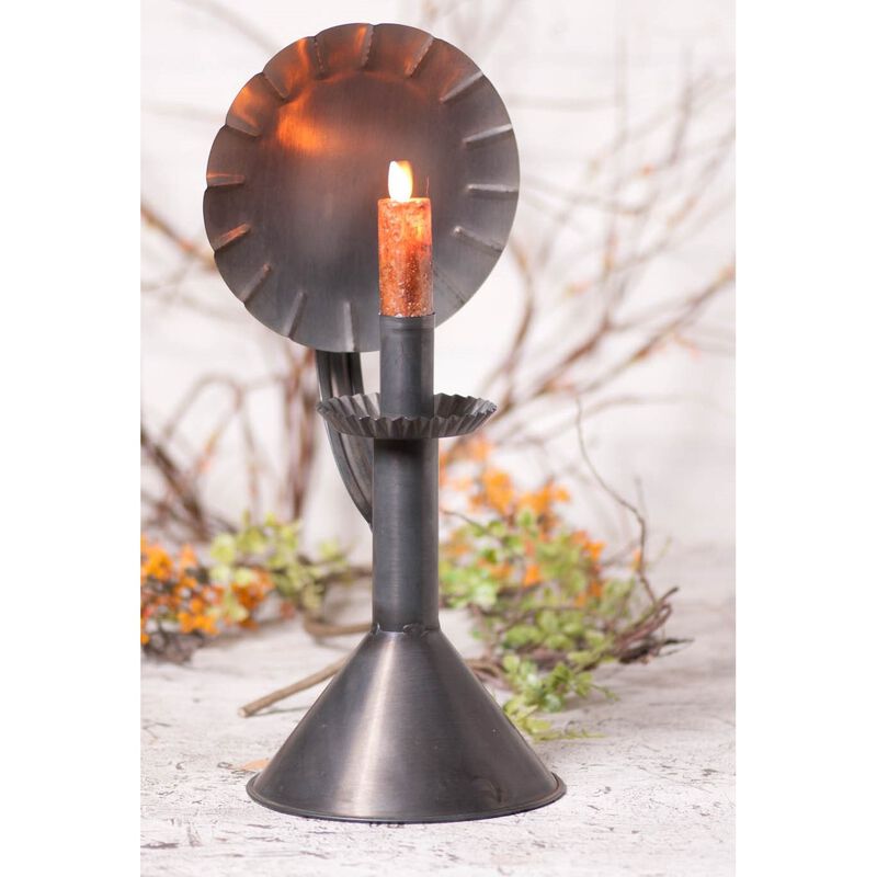 Irvins Country Tinware Hearthside Accent Light In Kettle Black image number 2
