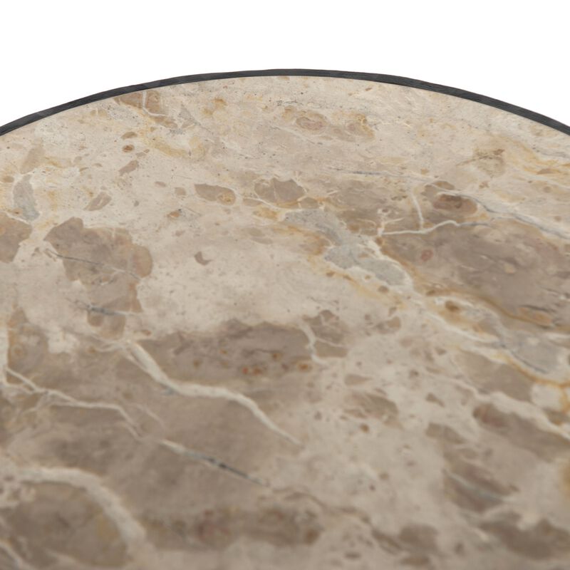 Billings Fossil Marble End Table