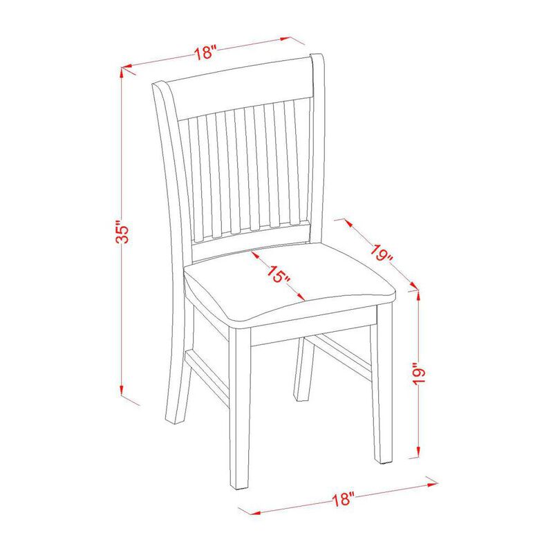 5 Pc Kitchen Table set - breakfast nook Table and 4 Kitchen Dining Chairs