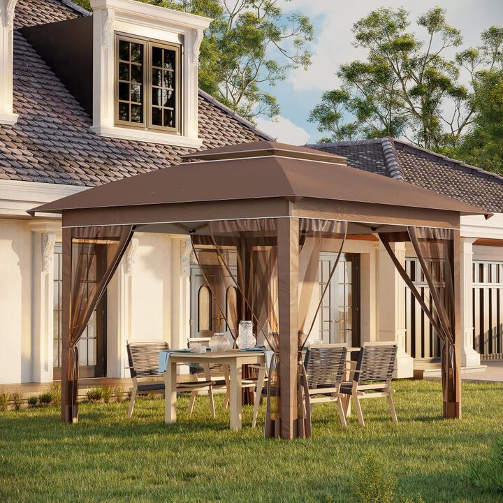 Hivvago Instant 12' x 12' Outdoor Sun Shelter