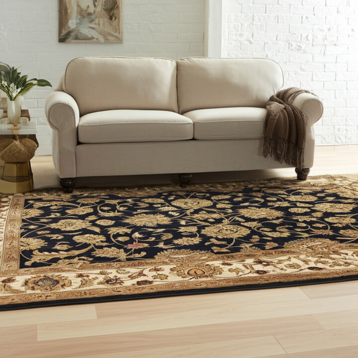 HomeRoots Oriental Hand Tufted Area Rug