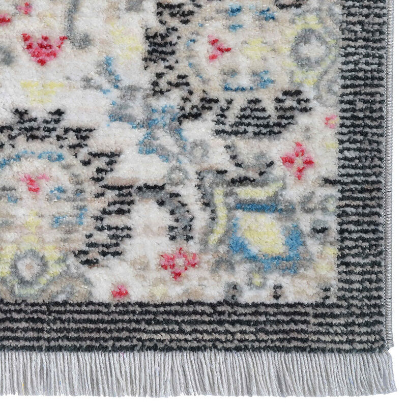 RUGSOTIC CARPETS MACHINE MADE POLYESTER AREA RUGS  - Rectangle Shape, Classic Oriental Traditional  Design, Low Pile Machine Made Area Rugs (M00094) image number 4