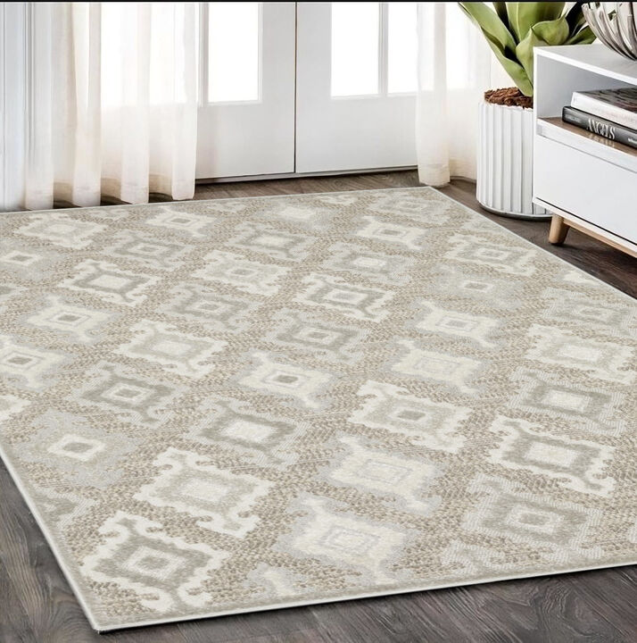 HomeRoots Oriental Area Rug