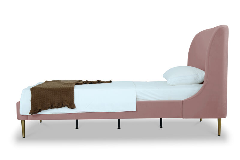 Heather Twin Bed in Blush image number 3
