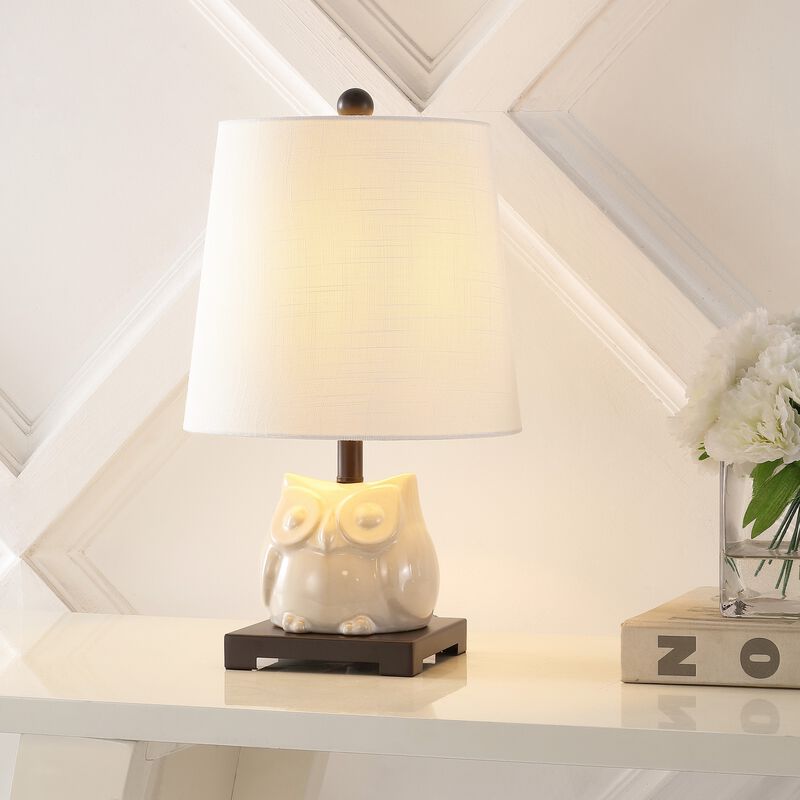 Justina Ceramic Mini LED Table Lamp