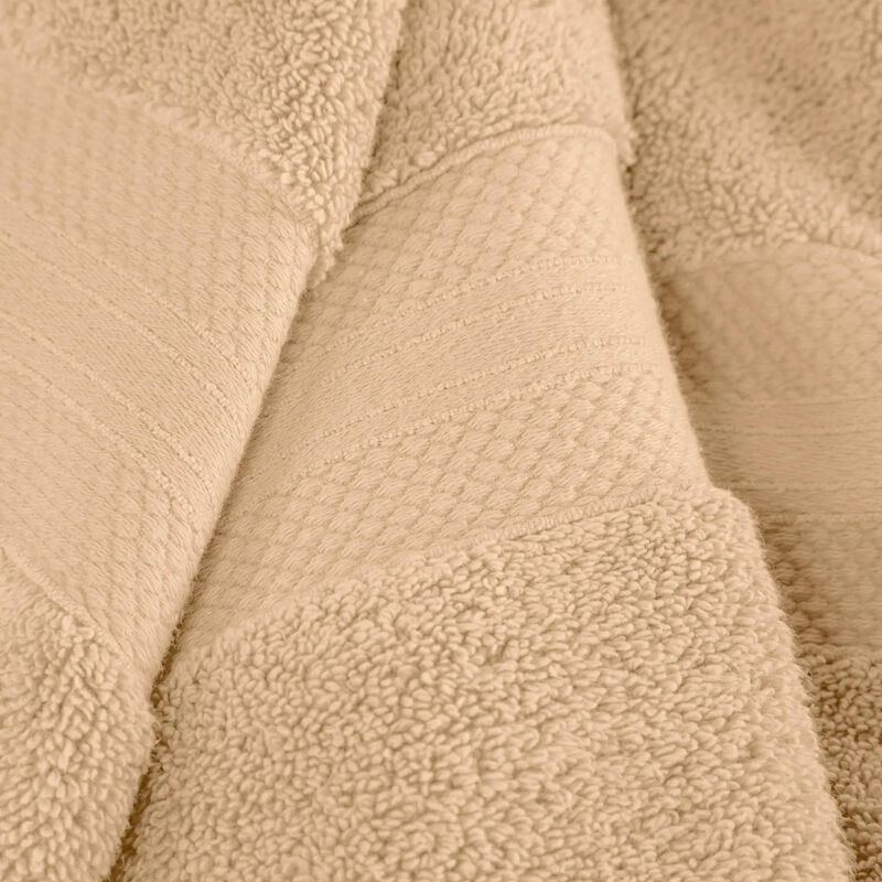 6 Pack Turkish Cotton Hand Towels Set, Soft Quick Dry Absorbent Towels for Bathroom Kitchen image number 2