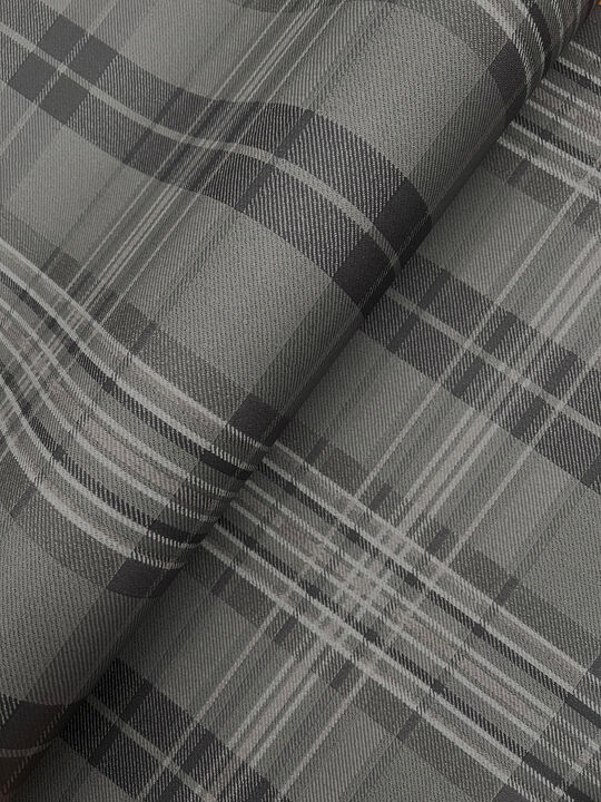 Austin Charcoal Plaid Wallpaper