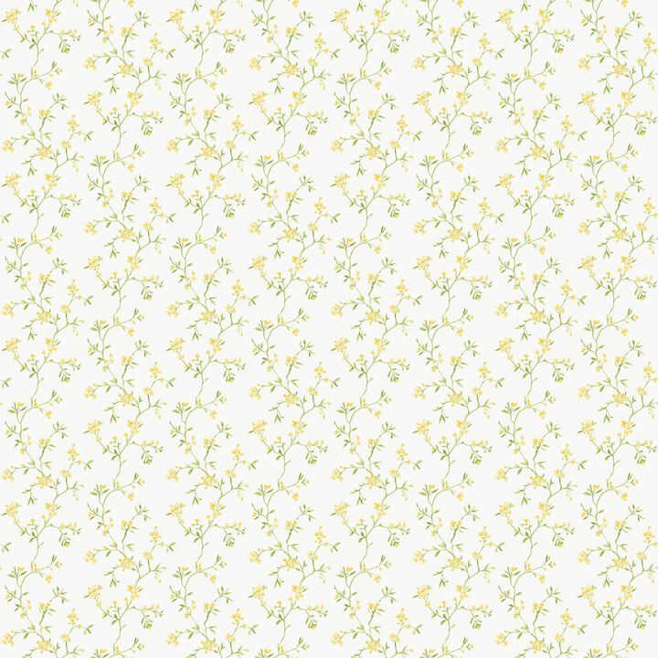 Miniatures 3 Blossom Branch Yellow Wallpaper G68702