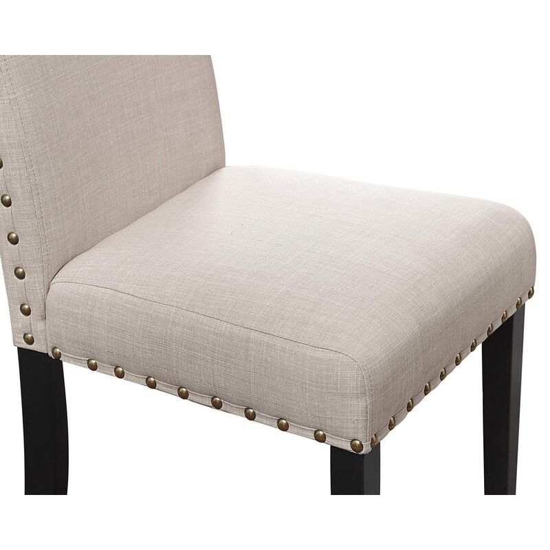 New Classic Furniture Crispin Natural Beige Solid Wood Dining Chair (Set of 6)