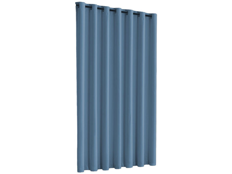 Legacy Decor Room Divider Curtain Heavyweight Blackout Premium Fabric Thermal Insulated 48"W X 84" Tall image number 1