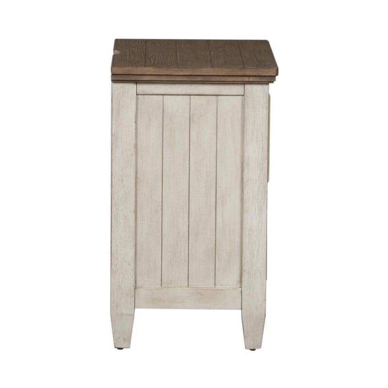 Liberty Furniture 2 Drawer Night Stand w/ Charging Station image number 3