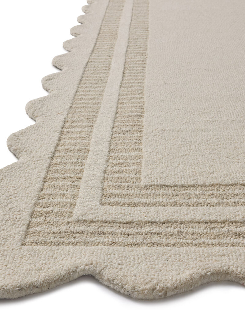 Scottie SCO01 Ivory/Grey 5' x 7'6" Rug by Chris Loves Julia x Loloi image number 3