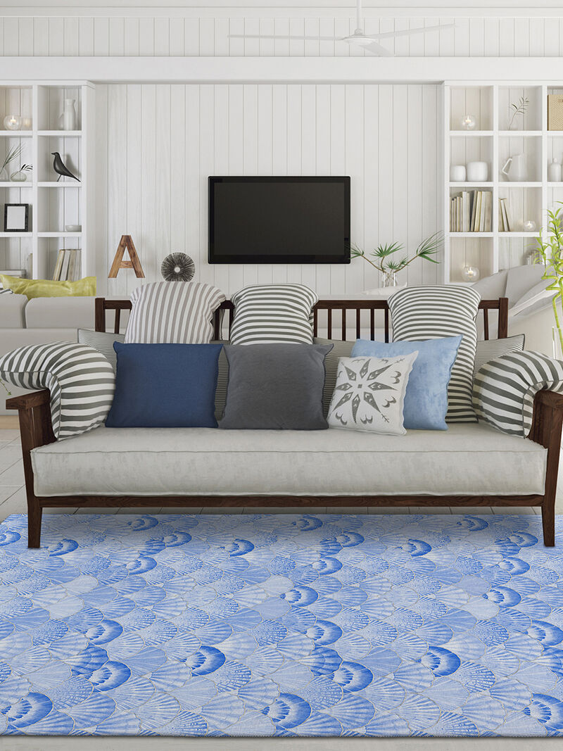 Seabreeze SZ2 Navy 10' x 14' Rug